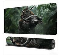 Gaming Mouse Pad Ox Tribe Mouse Mat 63x31.5in Desk Mat Large Extended XXL Mousepad with Stitched Edges and Anti Slip Rubber Base Desk Accessories for Women Computer Gaming Room Gifts for Men, Model747
