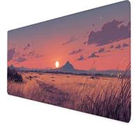 Gaming Mouse Pad Pink Mouse Mat Large XXL 90 x 40cm Landscape Desk Mat Large, Waterproof, Non-Slip, Improved Precision and Speed, PC, Computer, Home Office Gaming Desk Accessories for Men bd1-2079