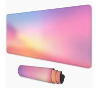 Gaming Mouse Pad Pink Mouse Mat XXL 600x400 mm, Dream Mousepad with Smooth Surface to Improve Precision and Speed, Non-Slip Rubber Base Desktop Pad for Home, Office, Gaming Room 24x16 in 3Y-58