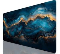 Gaming Mouse Pad Purple Desk Mat Large 600x400x3mm XXL Mouse Mat Marble Long Computer Keyboard Mousepad with Slip Base, Improved Precision Speed,Waterproof Gaming Mousemat for Office Home Gamer Y8-615