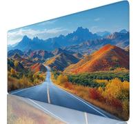 Gaming Mouse Pad Spring Desk Mat Large 900x400x3mm XXL Mouse Mat The Way Long Computer Keyboard Mousepad with Slip Base, Improved Precision and Speed, Waterproof Mousemat for Office Home Gamer Y8-975