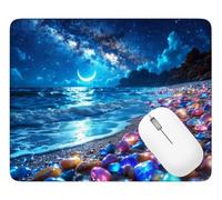 Gaming Mouse Pad Starry Sky, Waterproof Small Mouse Mat 32 x 26 cm Q-1096