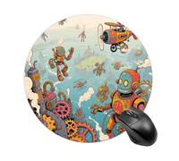 Gaming Mouse Pad Steampunk Laptop Desk Pad for Laptop, Office & Home
