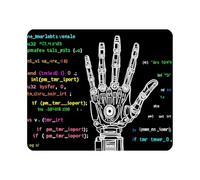Gaming Mouse Pad The Drawing Model of Robot Arm Robotics Ideas Artificial Intelligence Bionic Prostheses Science Non-Slip Rubber Mouse Pad for Computers, Laptop, Office 9.5 Inch x 7.9 Inch