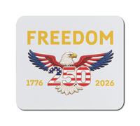 Gaming Mouse Pad USA 250th Anniversary 1776-2026 Patriotic Eagle Desk Pad