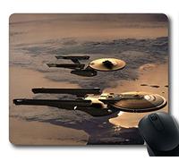 Gaming Mouse Pad, Uss Enterprise Ncc 1701 A Personalized MousePads Natural Eco Rubber Durable Design Computer Desk Stationery Accessories Gifts For Mouse Pads