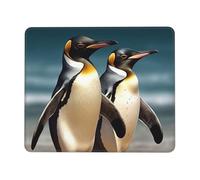 Gaming Mouse Pad with Non-Slip Rubber Base Mousepad Ultra-Smooth Comfortable Mouse Mat Washable Mousepads Stylish Animal Penguin Desk Mat Wristing Pad for Office Desk Accessories 7 x 8.6 in