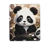 Gaming Mouse Pad with Non-Slip Rubber Base Mousepad Ultra-Smooth Comfortable Mouse Mat Washable Mousepads Cute Panda Animal Desk Mat Wristing Pad for Office Desk Accessories 8.3 x 10.3 in