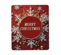 Gaming Mouse Pad with Non-Slip Rubber Base Mousepad Ultra-Smooth Comfortable Mouse Mat Washable Mousepads Merry Christmas Too Desk Mat Wristing Pad for Office Desk Accessories 7 x 8.6 in