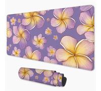 Gaming Mouse Pad Yellow Mouse Mat XXL 1000x500 mm, Purple Mousepad with Smooth Surface to Improve Precision and Speed, Non-Slip Rubber Base Desk Mat for Home, Office, Gaming Room 40x20 in 3Y-1220