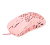 Gaming Mouse, Stable Transmission, 6000 PPP, USB Mouse, RGB PC Gaming Mouse with Lightweight Cable, for Gamers, for PC Games with (Pink)
