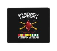 Gaming Mousepad 5th ry Division Vietnam Veteran Computer Mouse Mat Laptop