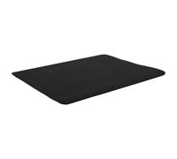 Gaming Mousepad Black 9x7 Inch Square PU Thickened Non Slip | Comfortable Cushioning, Single Sided Design, Easy to Clean Surface, Modern Minimalist Style