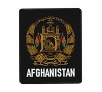 Gaming Mousepad Coat of Arms of Afghanistan Flag Afghan Emblem Gaming