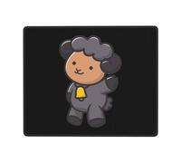 Gaming Mousepad Cute Sheep Raising Their Hands Stitched Edges Mice Mat Comfortable Desk Pad For Desk Home Office 25X30Cm