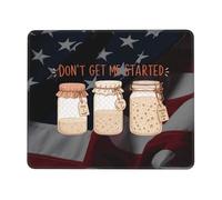 Gaming Mousepad Don't Get Me Started Sourdough Starter Mouse Pad Mat