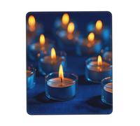 Gaming Mousepad for computer 20x18 cm Non-Slip Rubber Base Cute Mouse Mat for Laptop & Desktop Home Office Desk Accessories Office Supplies candles