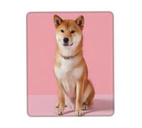 Gaming Mousepad for computer 26x21 cm Non-Slip Rubber Base Cute Mouse Mat for Laptop & Desktop Home Office Desk Accessories Office Supplies dog