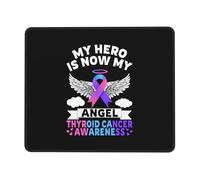 Gaming Mousepad My Hero is Now My Angel Thyroid Cancer Awareness Mouse Pad