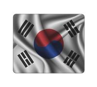 Gaming Mousepad Silk Flag South Korea Wear Resistant Mouse Pad Anti-Slip Rubber Base Mouse Mat For Desk Office Work 25X30Cm
