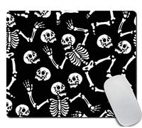 Gaming Mousepad Skeletons Dancing at a Party Mouse pad, Human Skeletons in Various Poses Mouse pad Non-Slip Rubber Rectangle Mouse Pads for Computers Laptop