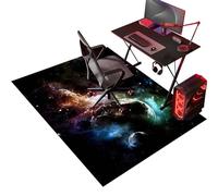 Gaming Office Chair Mat for Carpet, 80 x 120 cm Office Chair Mat for Hard Floors, Heavy Duty Computer Desk Chair Mats for Hardwood Floor, Anti-Slip Under Chair Floor Protector Mat for Home Office