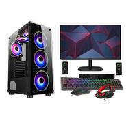Gaming PC Bundle: Intel Core i7. GTX1650 4GB. 16GB RAM, 256GB SSD+1TB, 22" Monitor PC Bundle & Speaker