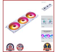 Gaming PC Fan 140mm RGB Triple Pack High Airflow Low Noise for Desktop