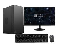 Gaming PC OptiPlex Desktop Computer i7 3770 16GB RAM 256GB SSD + 1TB HDD + GT710 2GB 22” Refurb TFT + Gaming Keyboard & Mouse Windows 11 Pro VenoScorp V200 Computer Bundle (Renewed)
