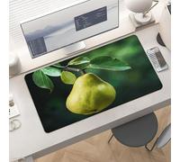 Gaming Pears on The Tree Mouse Pad 24x12 Large Desk Mat with Non-Slip Rubber & Smooth Surface Foldable Desk Pad for Keyboard and Mouse Laptop Computer Mousepad for Office Home Remote Work