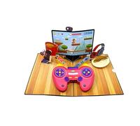 Gaming Pop Up Card, Fathers day Card, Kids card, Card for Son, Retirement Card, Birthday Cards For Him and Her, Make Someone Smile