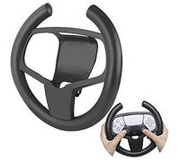 Gaming Racing Wheel Joypad Grip for PS5, Racing Steering Wheel Handle for Sony Playstation 5 PS5 Gamepad Controller
