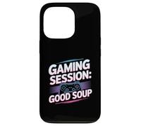 Gaming Session Good Soup Funny Gamer Meme Case for iPhone 13 Pro