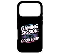 Gaming Session Good Soup Funny Gamer Meme Case for iPhone 17 Pro