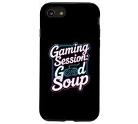 Gaming Session Good Soup Funny Gamer Meme Case for iPhone SE (2020) / 7/8