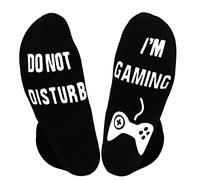 Gaming Socks Do Not Disturb I'm Gaming Socks Novelty Gamer Gifts for Men Women Teenage Boys Son Husbands Dad Presents…