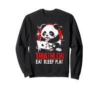 Gaming Triathlon Eat Sleep Play - Funny Video Game Lover Sweatshirt