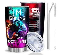 Gaming Tumbler 20oz - Funny Mug for Gamers, Gift for Men, Boys, Teens, Dad, Boyfriend