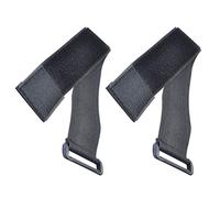 Gaming Webbing Belt 2pcs Adjustable Polyester Black 1.5*11.8 in | Game Lace-up Belt, Knot Rope, Paw Print Belt, Traditional Sports Events, Kids, Indoor, Outdoor, Competition, Party