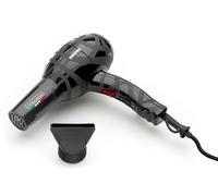 Gamma Piu L'Italiano Hairdryer - Black, Italian socket