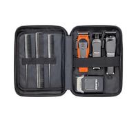 GAMMA+ Travel Case for Hair Clippers, Trimmers, and Razors | Barber Tool Organizer | Waterproof | Shockproof | Lightweight | Compact Size | Hard Shell | Black