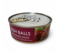 Gamma-A - Fish Balls in Tomato Sauce 240g | Premium Canned Seafood | Ready-to-Eat High-Protein Meal (3 Pack)