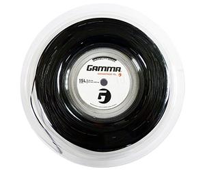 Gamma Advantage 1.38mm Tennis String - 220m Reel, Colors- Black