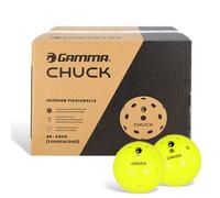 Gamma Chuck Tournament Pickleballs - 48 Pack