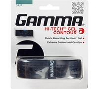 Gamma Hi-Tech Gel Contour Replacement Grip, Black