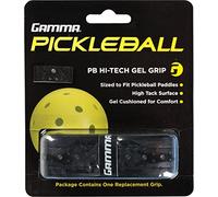 Gamma Hi-Tech Gel Pickleball Replacement Grip - Tacky, Shock Reducing Grip for Pickleball Paddles, Moisture Absorbing Comfortable Grip