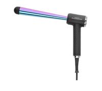 Gamma Più Professional Curling Tong Iron Korner XL Rainbow. Wide and Narrow Waves. Long Motion Blur. 3 Adjustable Temperatures. Rapid Heating. High Performance. Auto Power Off. Italian socket