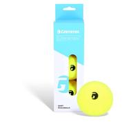 Gamma Librarian Foam Pickleball Balls, Foam Balls for Pickleball Practice with True Bounce on All Surfaces, Box of 3