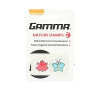 GAMMA Nature Tennis Dampener - Maple Leaf & Butterfly - 2-Pack