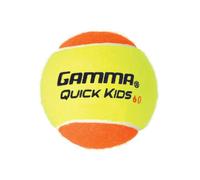 Gamma Quick Kids 60 Training Tennis Balls for Kids & Beginners, Low-Compression Core Reduces Speed & Bounce, Great for Tennis Practice, USTA & ITF Approved for 10 & Under Tournaments, Bag of 12